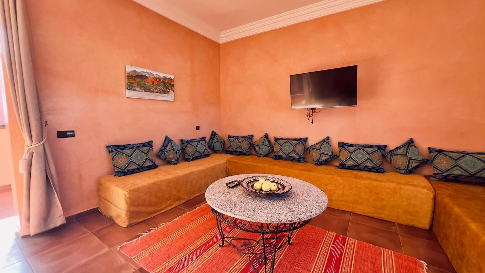 Family Villa With Swimming Pool And A Wonderful Mountain View مراكش المغرب