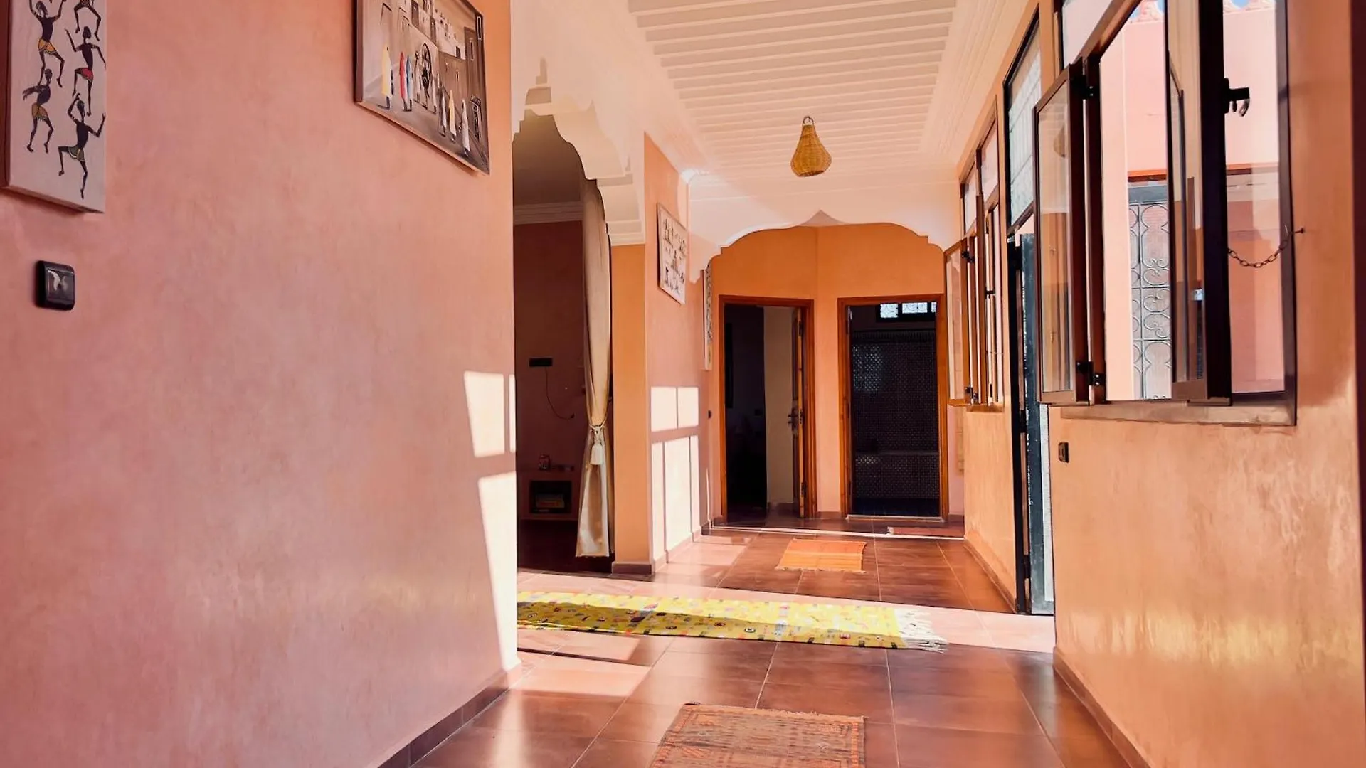 Family Villa With Swimming Pool And A Wonderful Mountain View مراكش